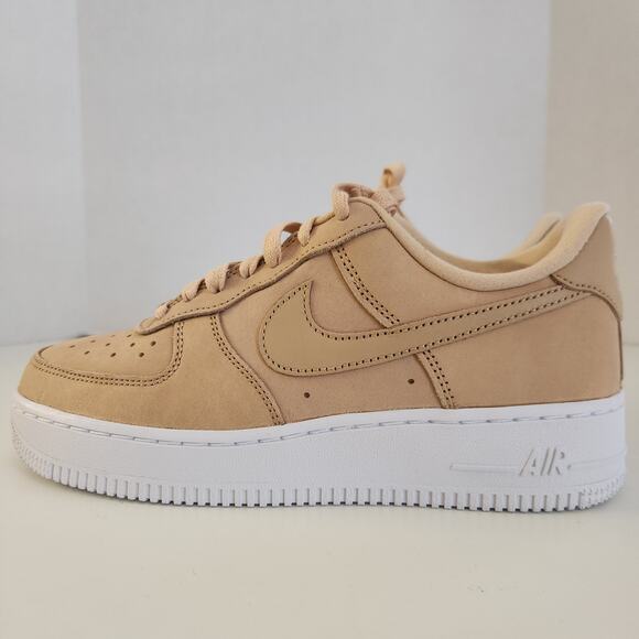 Nike Womens Air Force 1 Premium MF Vachetta Tan/White Size 7.5 - Picture 4 of 10